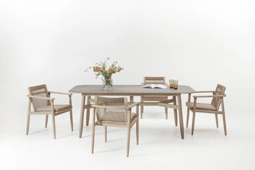 DAVID - Rectangular ceramic garden table by Vincent Sheppard - view 3